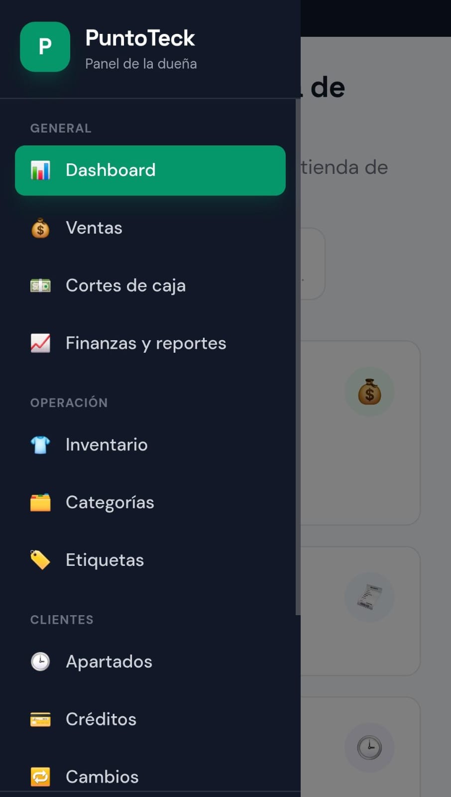 Captura de la página web de PuntoTeck vista en un teléfono, pantalla 3